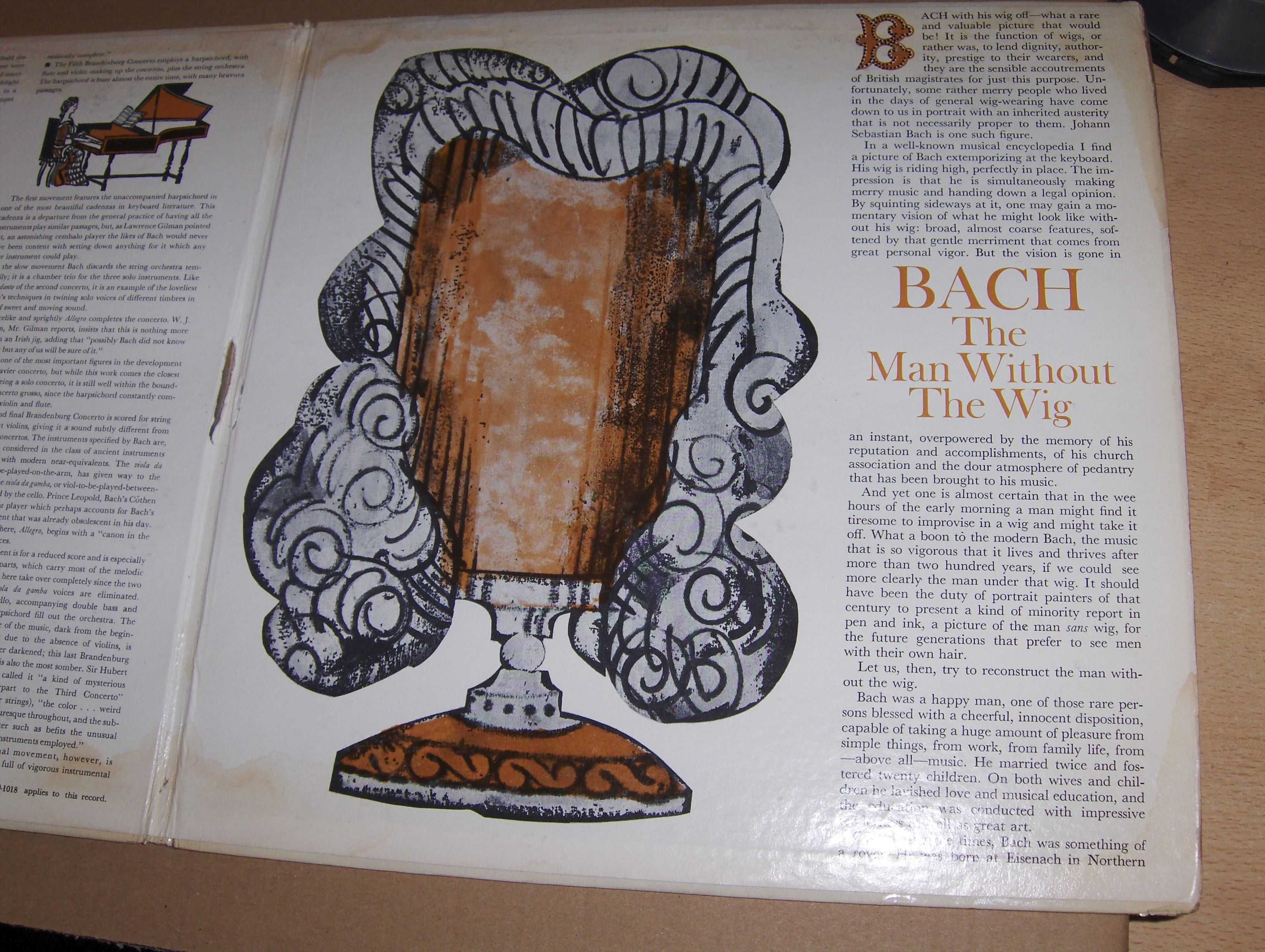 Bach The Brandenburg Concertos wyd. USA 2 LP