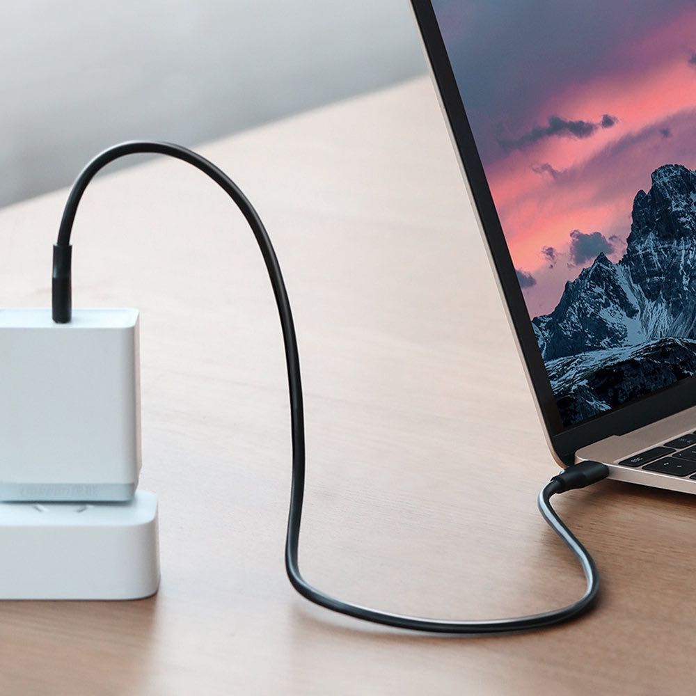 Ugreen kabel USB Typ C do ładowania i transferu danych 3A 1,5m czarny