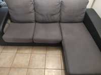 Vendo sofá com chaise longue