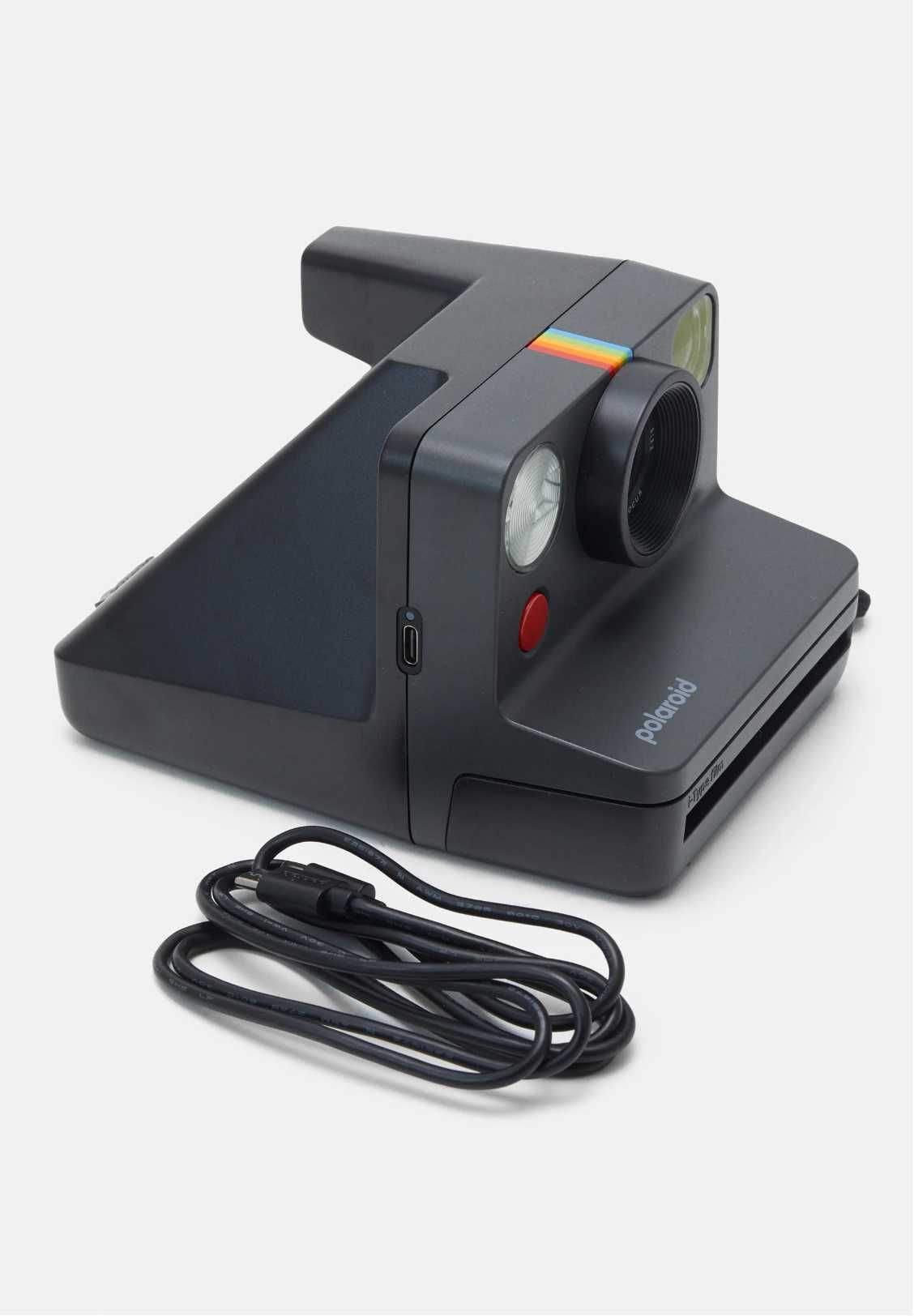 Камера моментального друку Polaroid Now Gen 2 Black + КАРТРИДЖІ