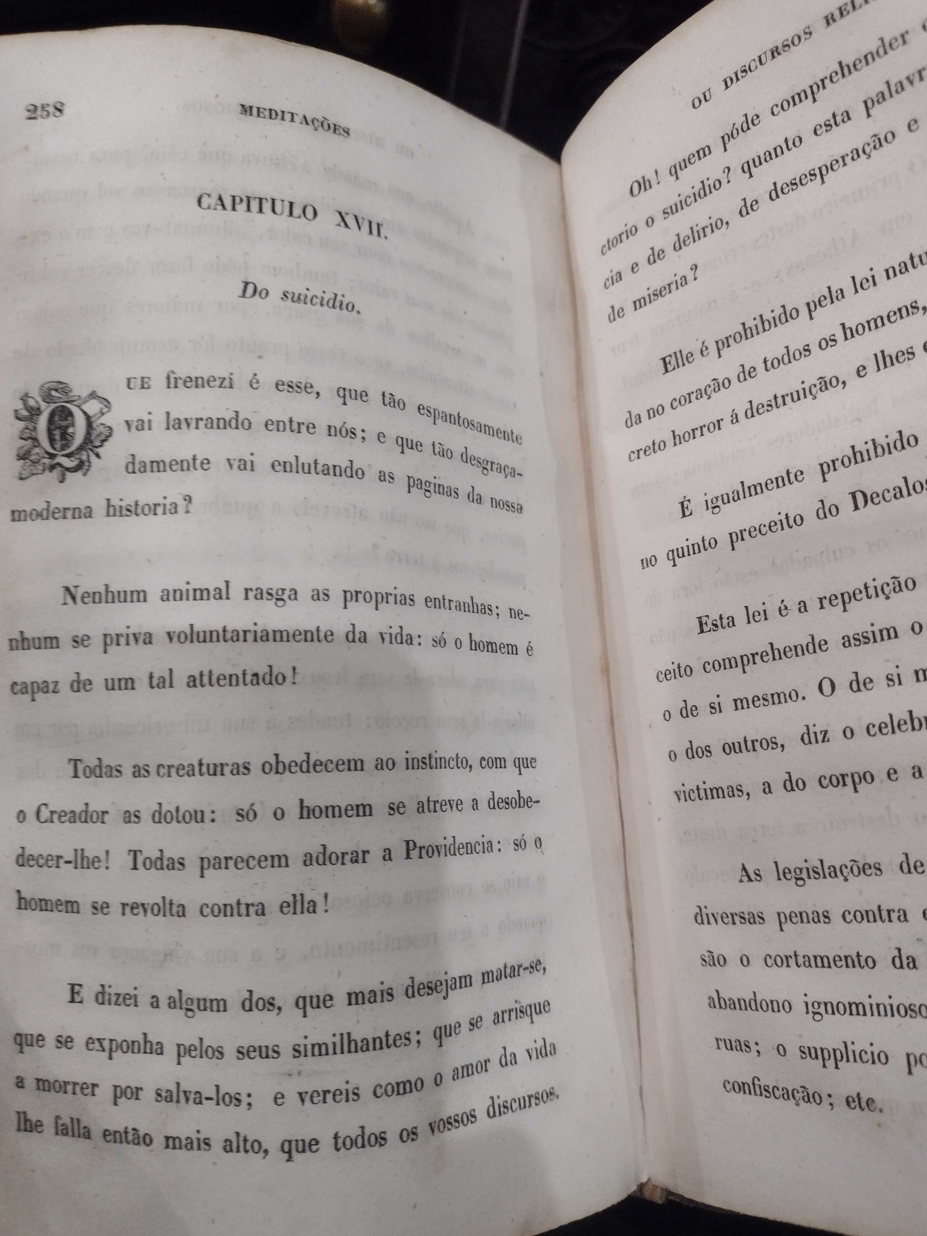 Meditações ou Discursos Religiosos 1842 José J. Rodrigues de Bastos