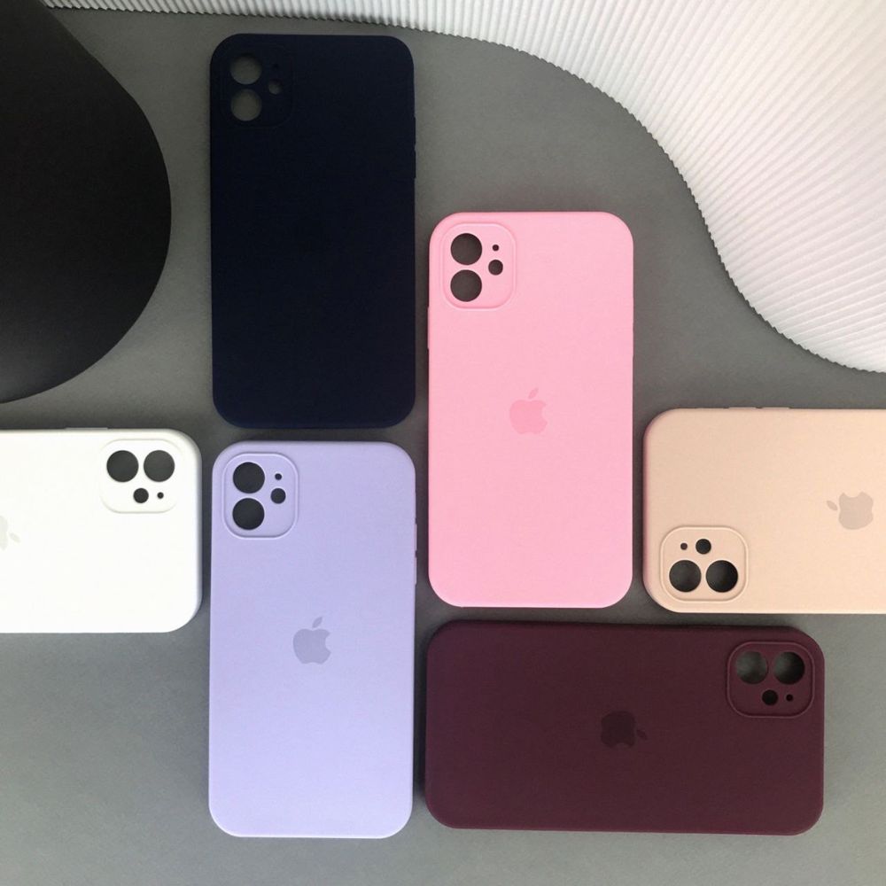 Чехол iphone 11 квадратный айфон 11 чехол квадратные углы silicon case