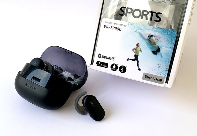 Sony wf-sp900 для спорта, в т.ч. бассейна/плавания