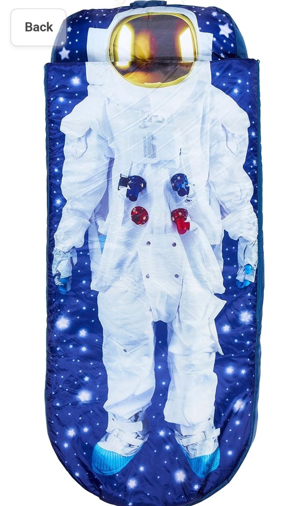 Śpiwór materac dziecięcy Kosmonauta