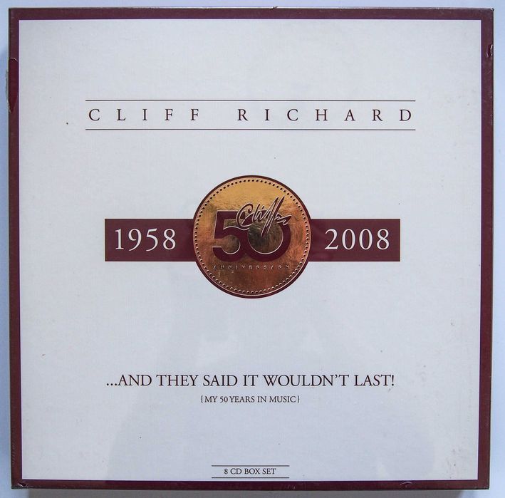 CLIFF RICHARD - My 50 Years In Music [8xCD+Winyl+Książka] BOX NOWY
