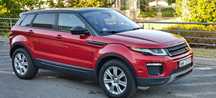 Land Rover Evoque, polift benzyna . Lampy full LED, czyste zadbane.
