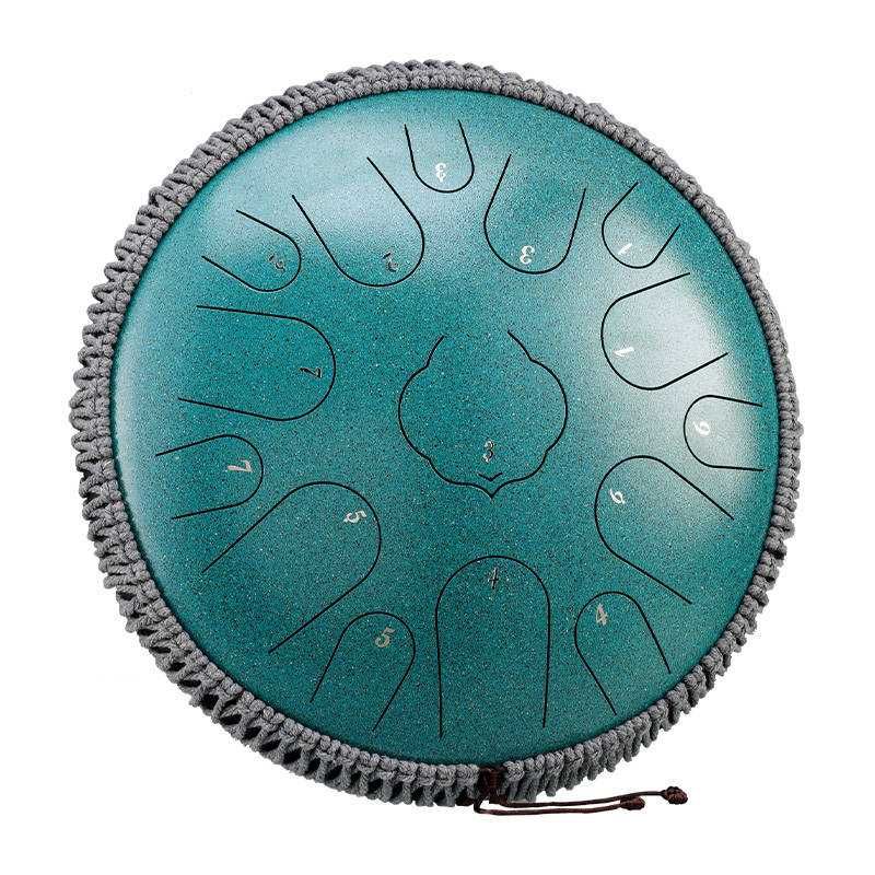 Tongue Drum Lotus Hluru TWR15-14-Malachit 14" 15gł Tank Drum steeldrum