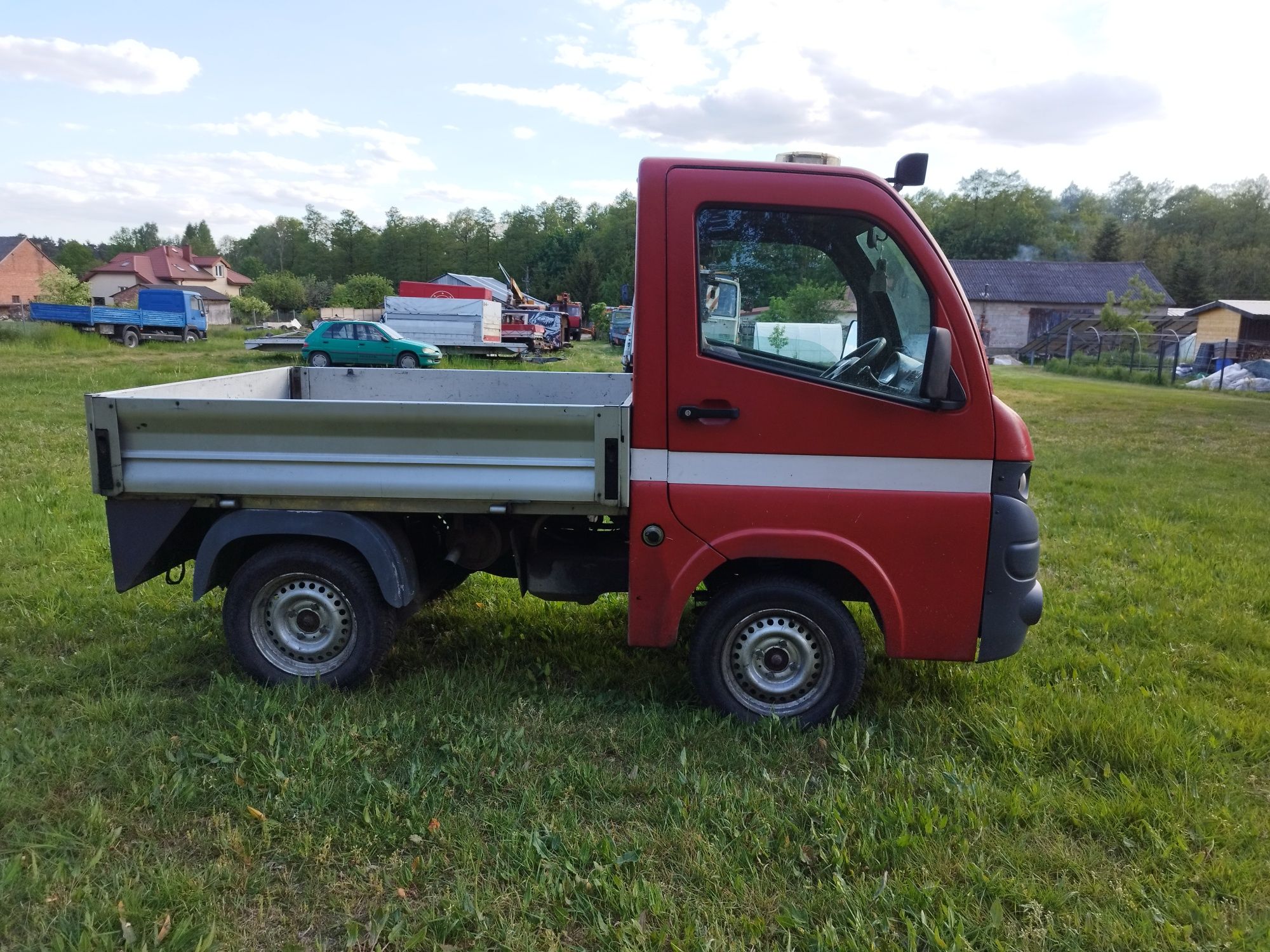 Ligier JS 30 diesel Microcar skrzyniowy zarejestrowany