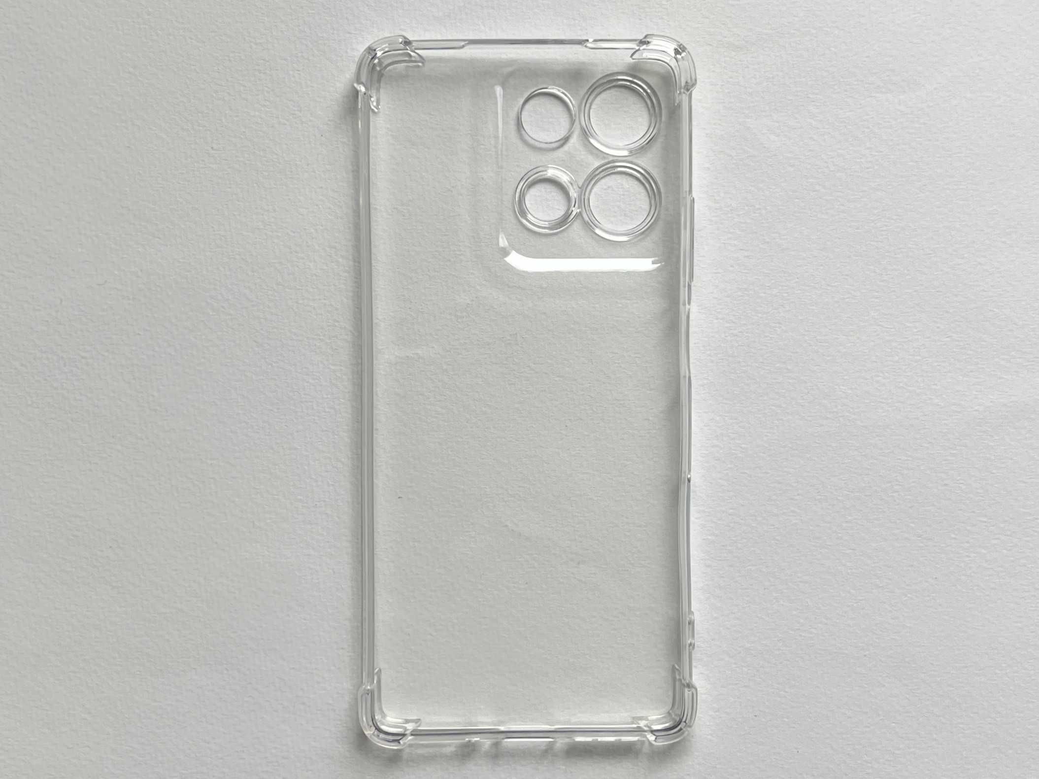 Motorola Moto G75 чохол прозорий силіконовий AirBag захисний чехол