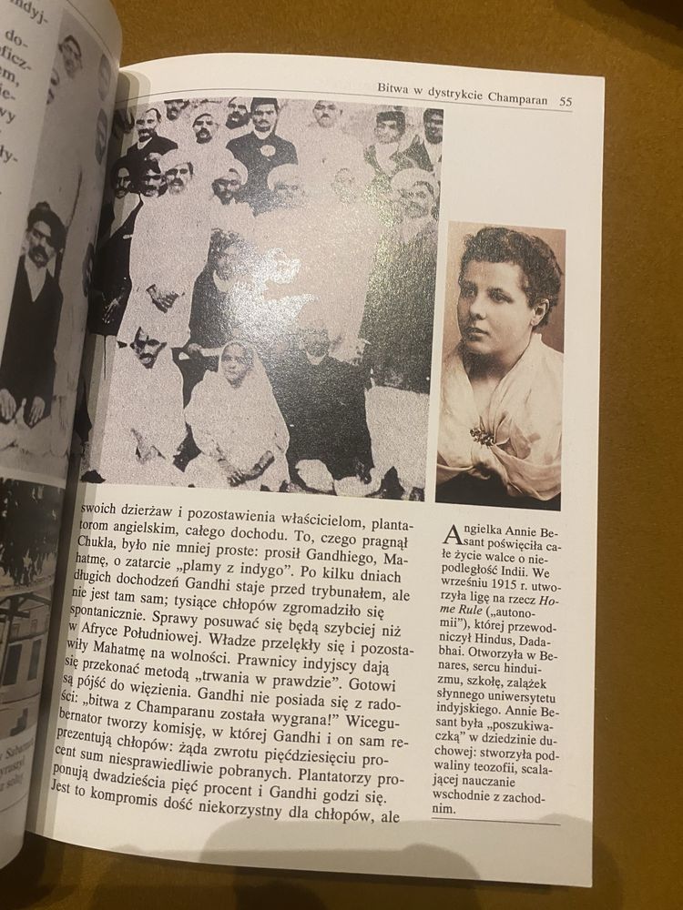 Catherine Clément. Gandhi-mocarz wolności