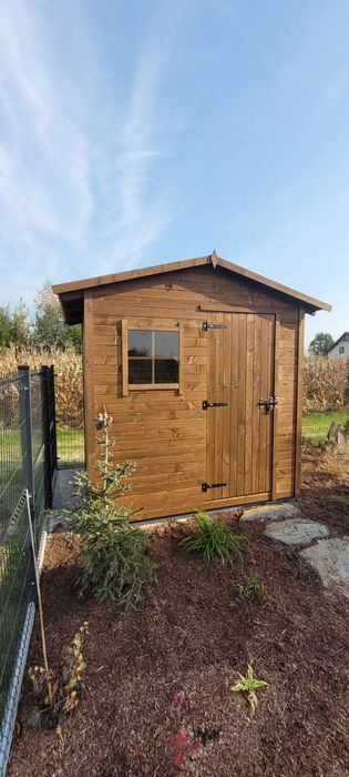 Domek narzędziowy ogrodowy  drewutnie