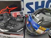 Мотошолом Shark SPARTAN Carbon, Shoei GT-Air, AGV K3 , Alpinestars