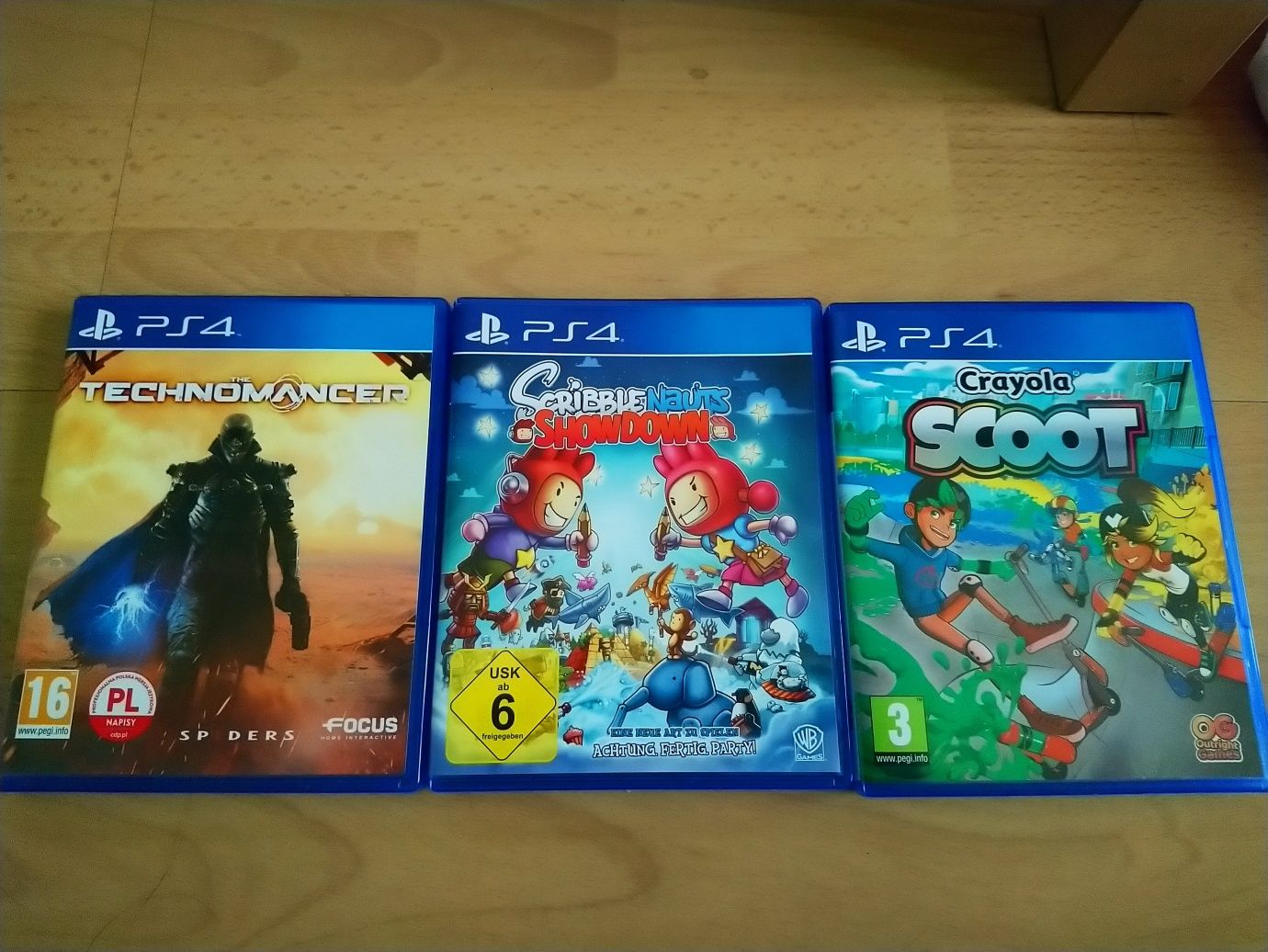 Sprzedam 3 gry na playstation 4