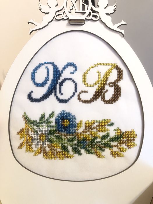 Пасхальний декор / кошик для писанок