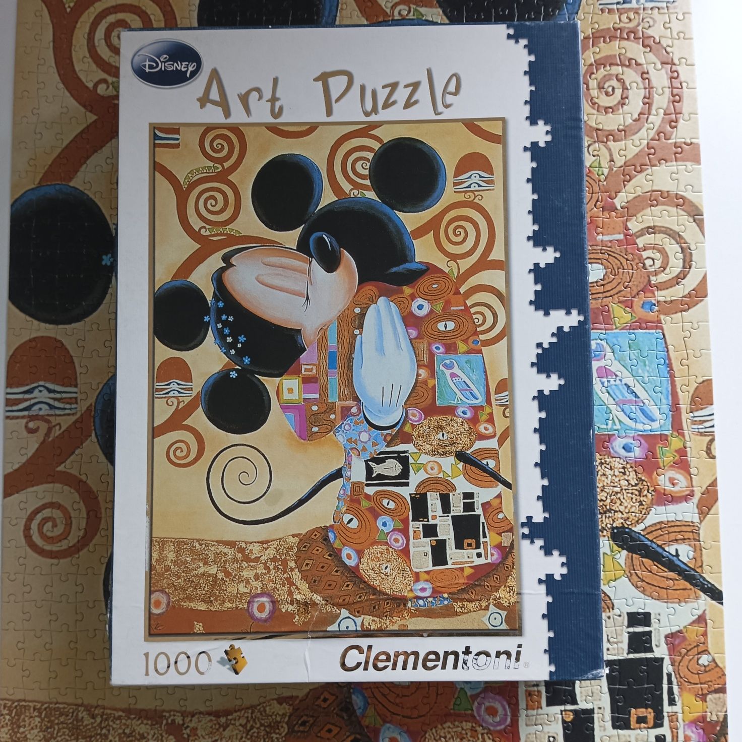 puzzle 1000 myszka Miki Mickey Disney art clementoni minnie