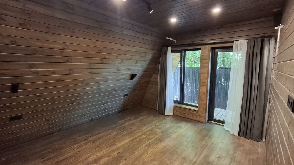 Еко-дім A-FRAME в Бучі - авторський проект з дизайнерським ремонтом!