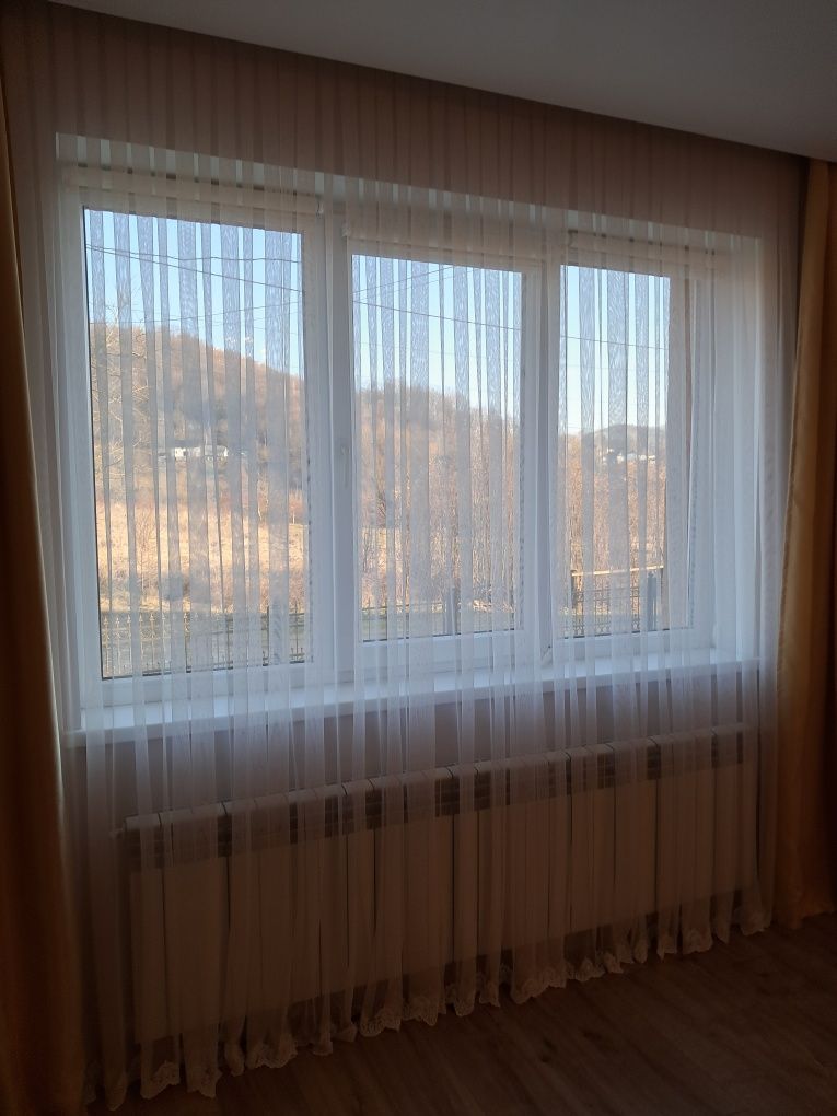 Тюль готова,нова.