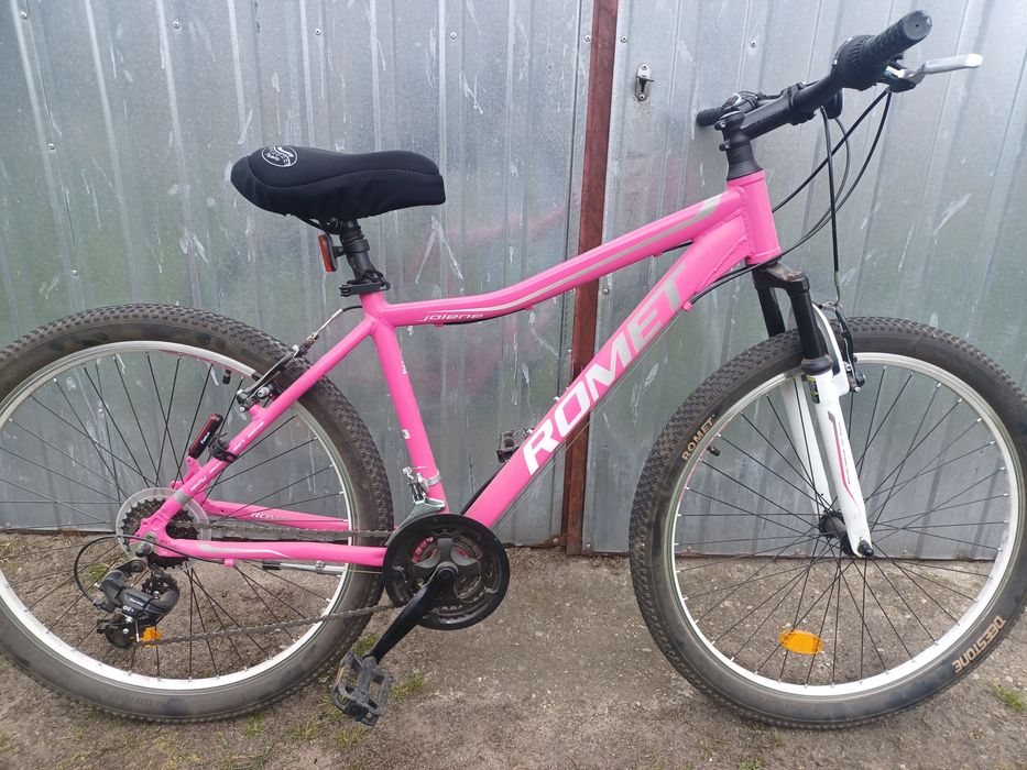 Rower Romet różowy
