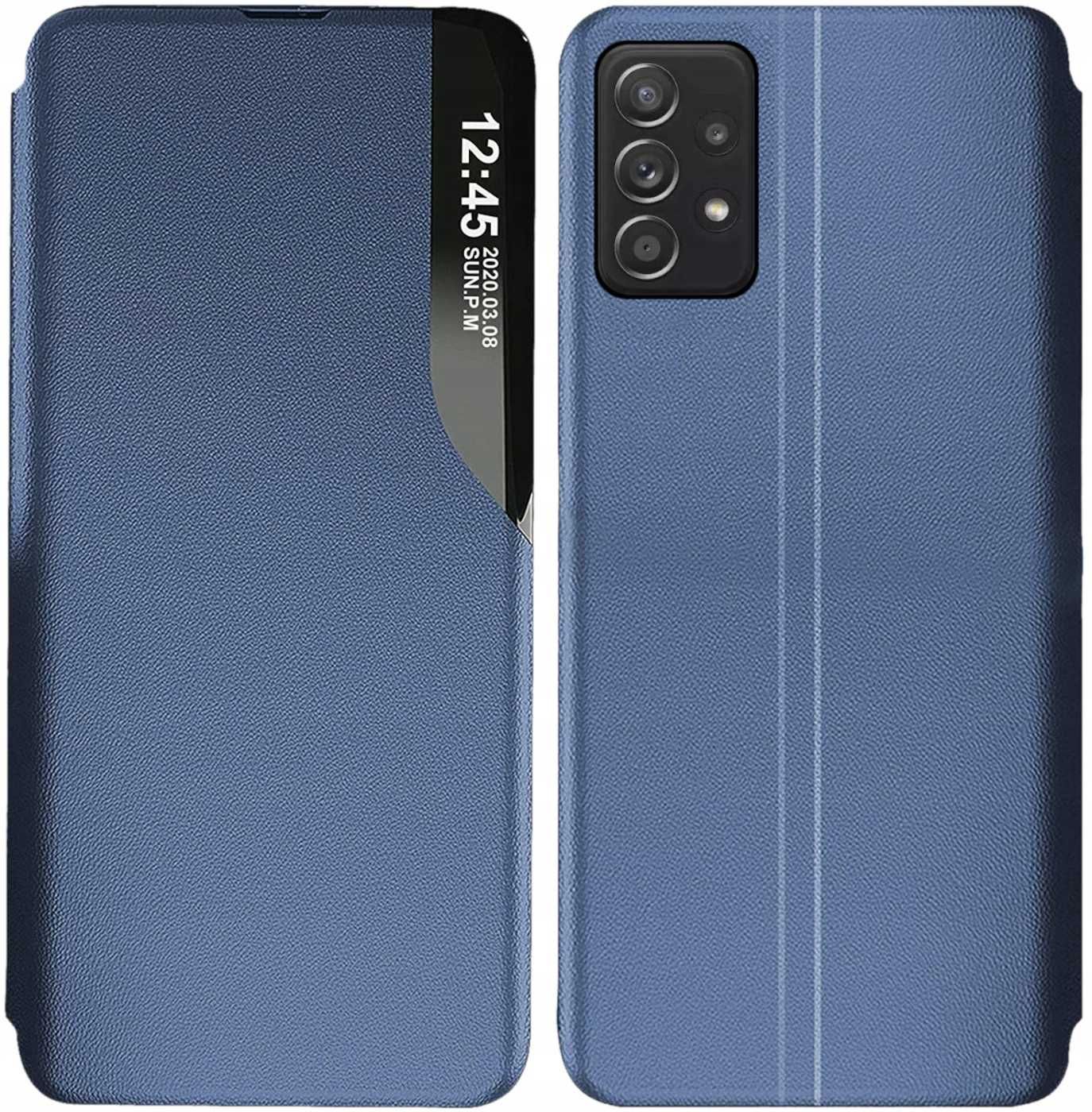 Etui Case Smart View Flip do Samsung Galaxy A72 4G / A72 5G + Szkło