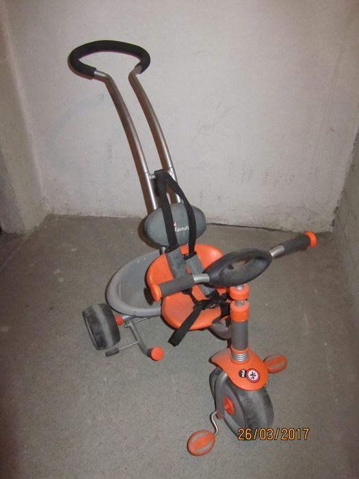 rowerek trzykołowy mini x-lander-pomarańczowy