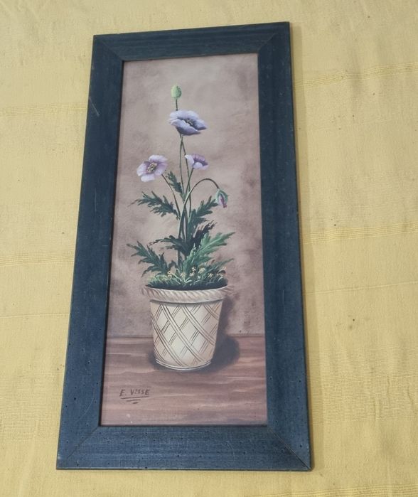 Quadro Antigo medidas nas fotos