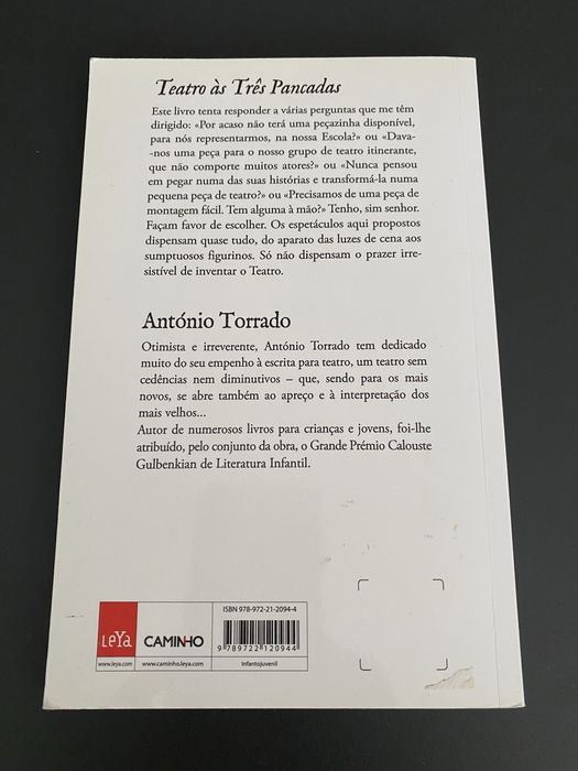 Teatro às Três Pancadas de António Torrado 15.ª edição