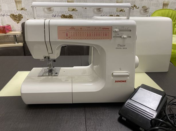 Машинка швейная Janome Decor Exel 5018