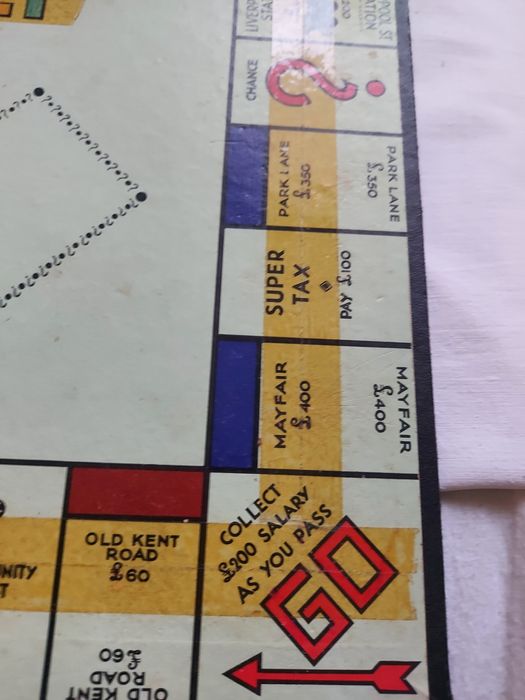 Stara gra monopoly lata 60 lub 70 London
