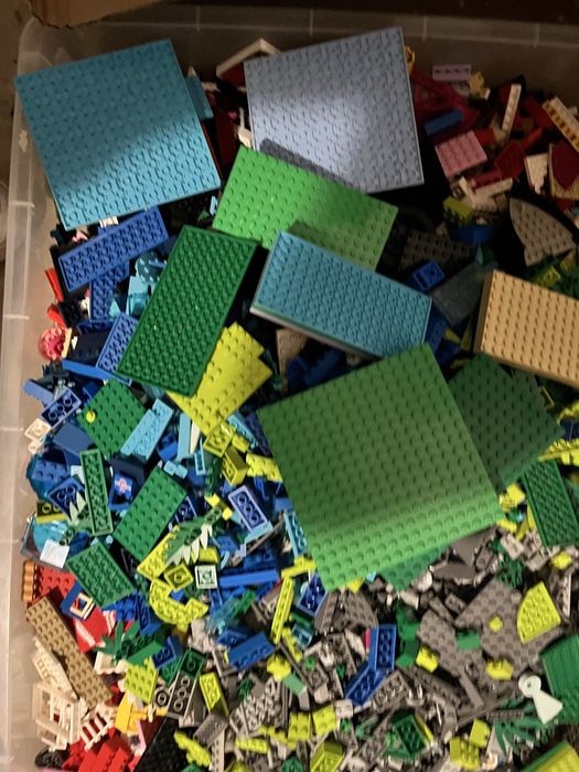 7 kilogramow klocków lego mix