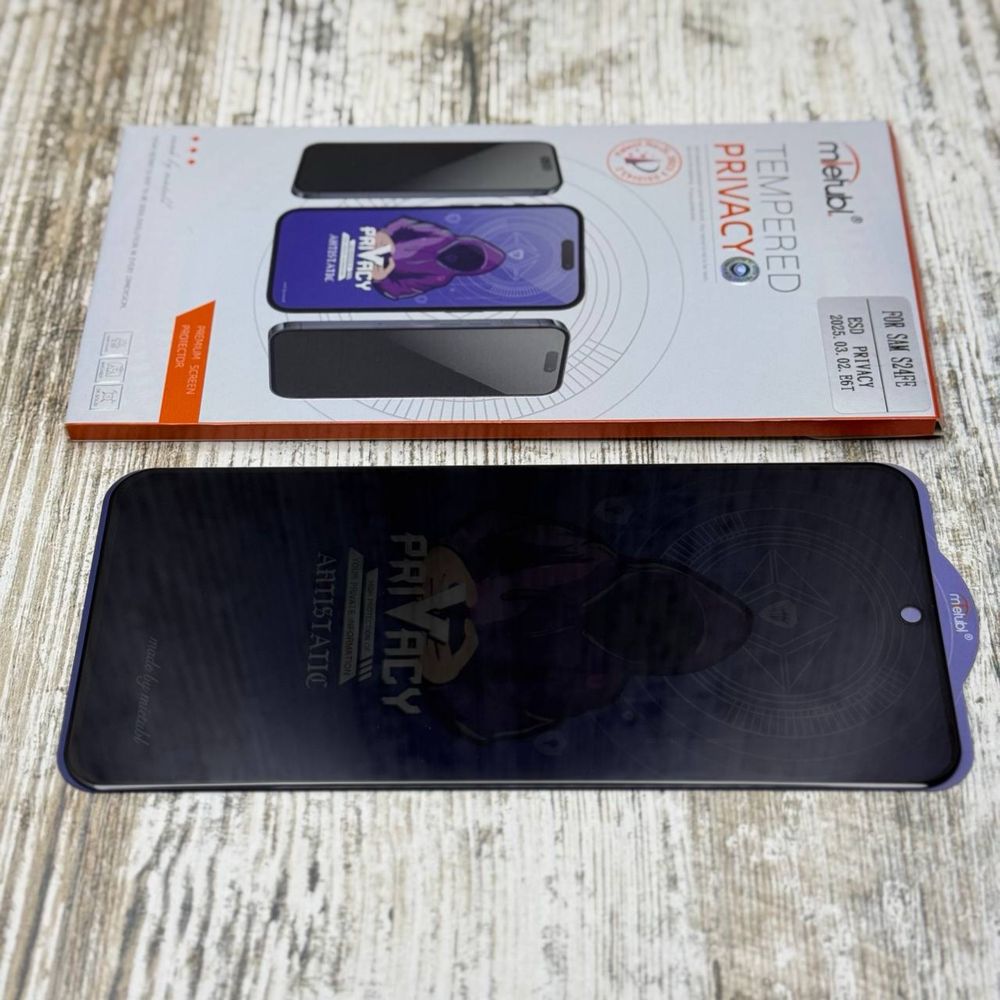 Стекло антишпион Mietubl Privacy на Samsung A56/ A36/ S24 FE и др Скло