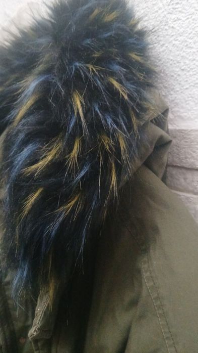 Kurtka parka damska khaki 42/44/XL