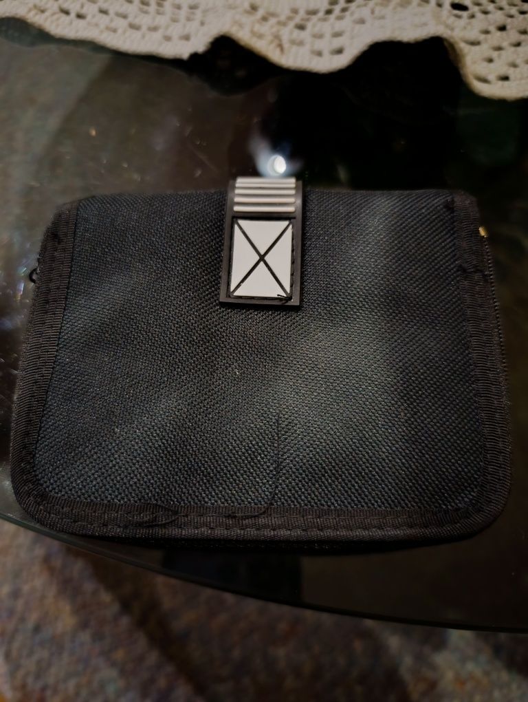 Portfel unisex czarny