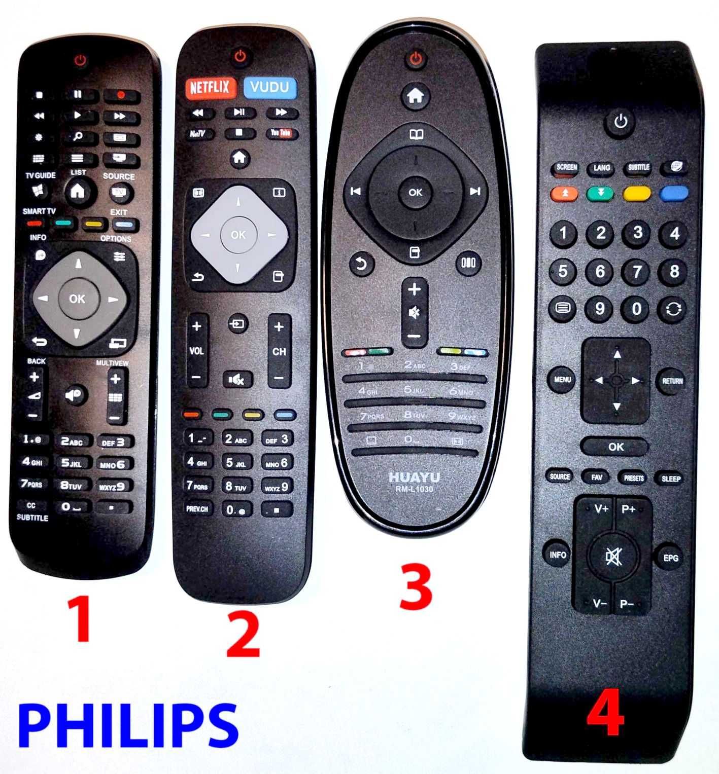 Pilot do telewizora LCD/LED/HD/UHD 4K/SMART zamiennik