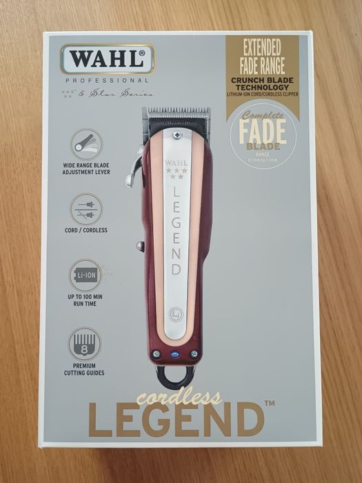 Nowa maszynka do strzyżenia WAHL LEGEND CORDLESS.