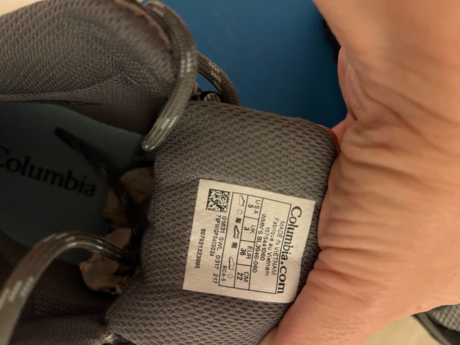 Ботинки Columbia Waterproof, р US5, новые