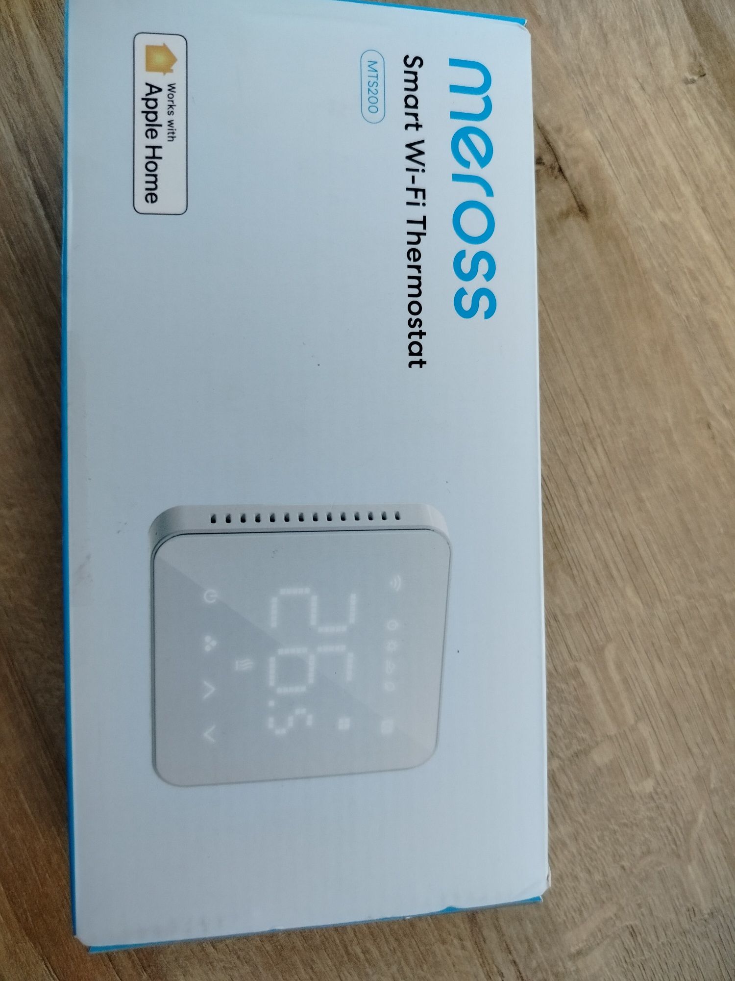 Termostat MEROSS MTS200BHK Wi-Fi