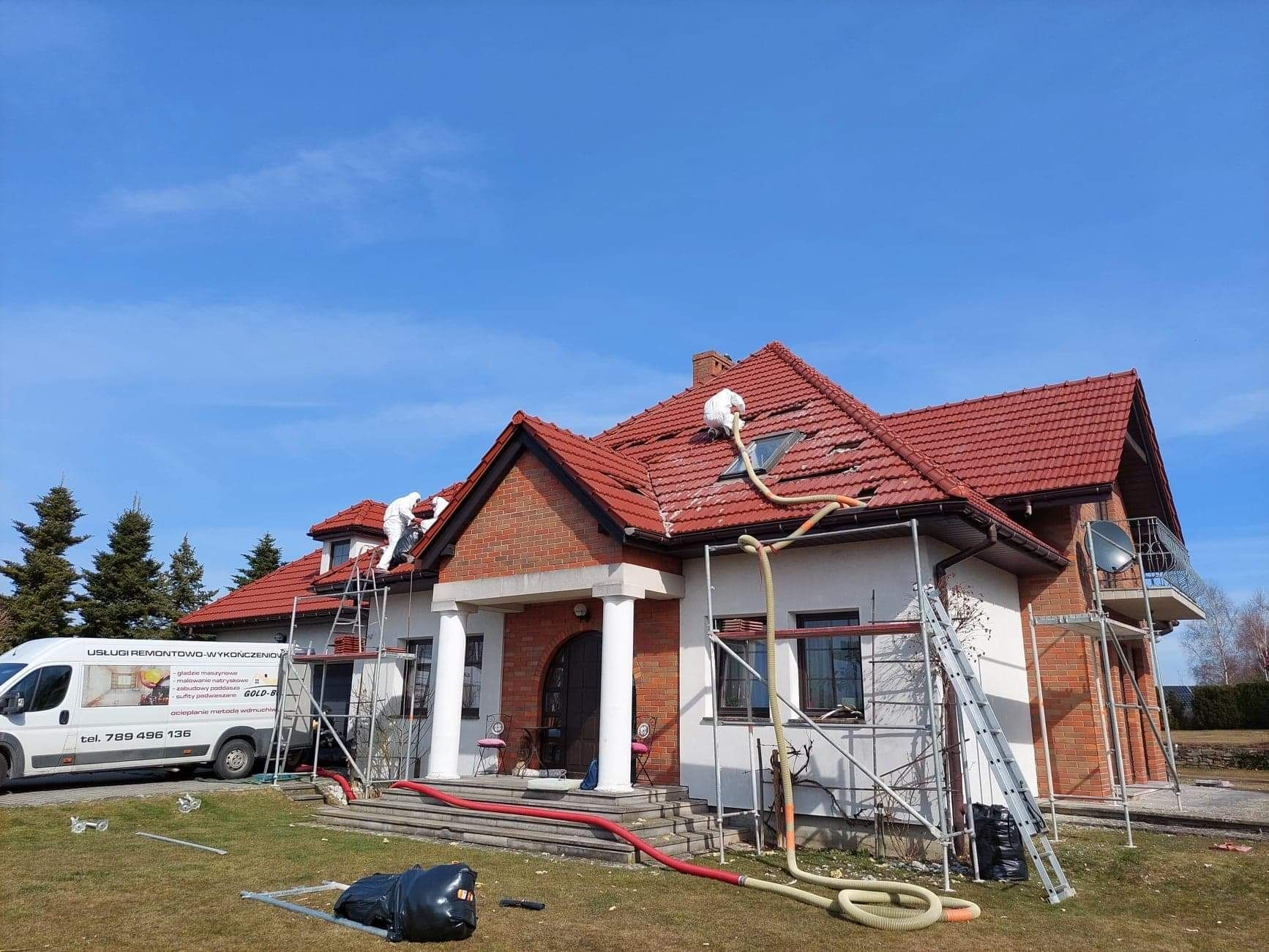 Ocieplanie celulozą, naprawa izolacji po kunach, docieplenia granulat