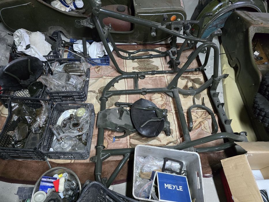 M72 K750 Dniepr Ural MW750  z blokadą dyfra do dokończenia