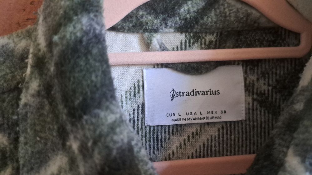 Kurtka koszulowa Stradivarius  oversize  M