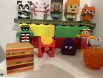 Vendo coleção do mc donalds edição de minecraft