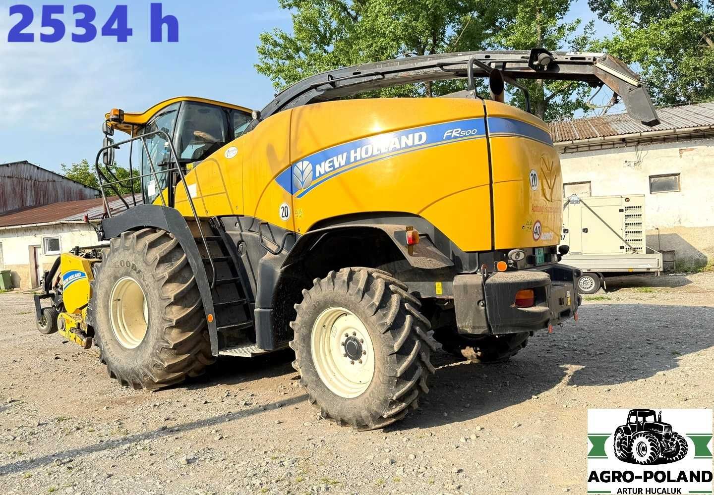 Комбайн NEW HOLLAND FR 500 - 2013 + 2534 м/г - KEMPER 360 PLUS
