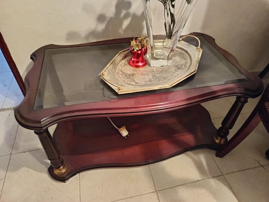 Mesa de centro mogno
