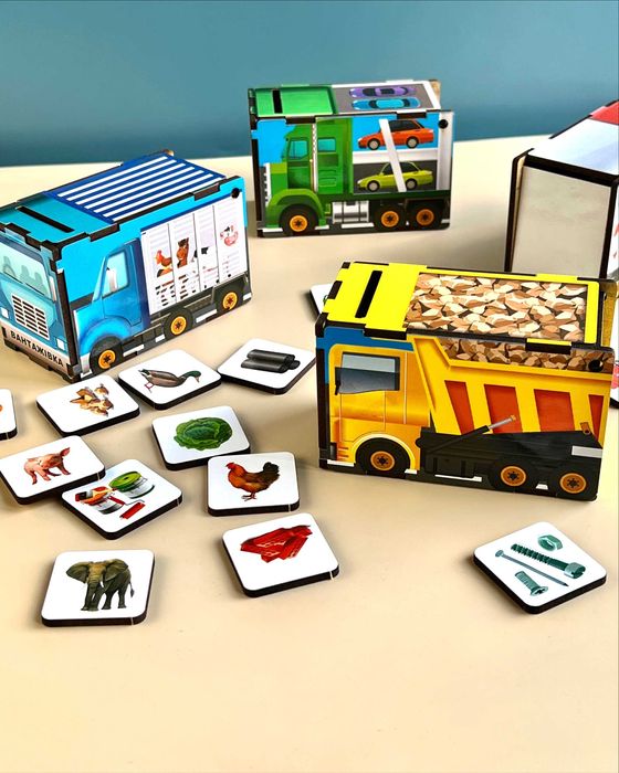 Волшебный комодик сортер Автопарк