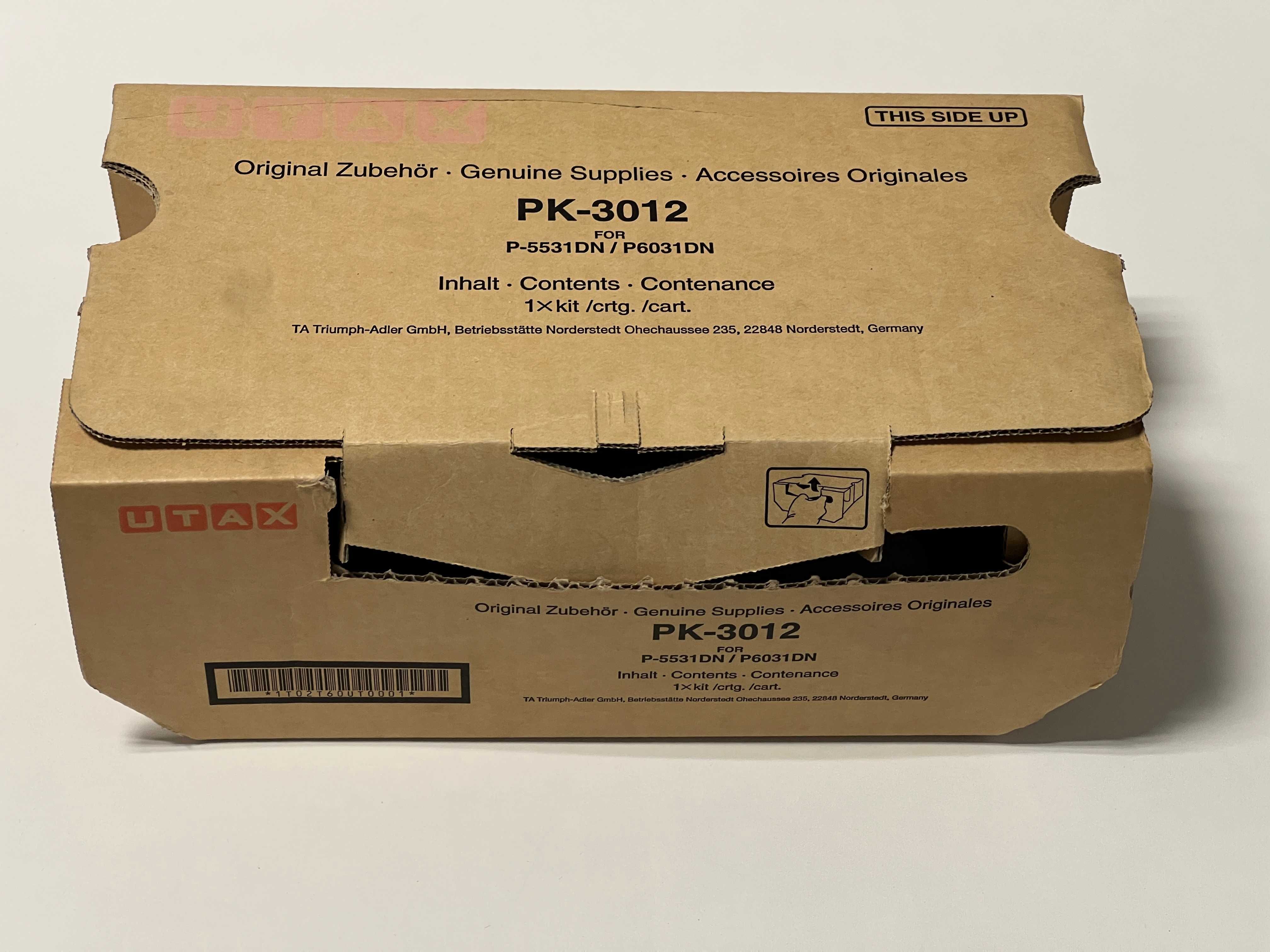 Toner Original Utax PK3012 Preto - Novo