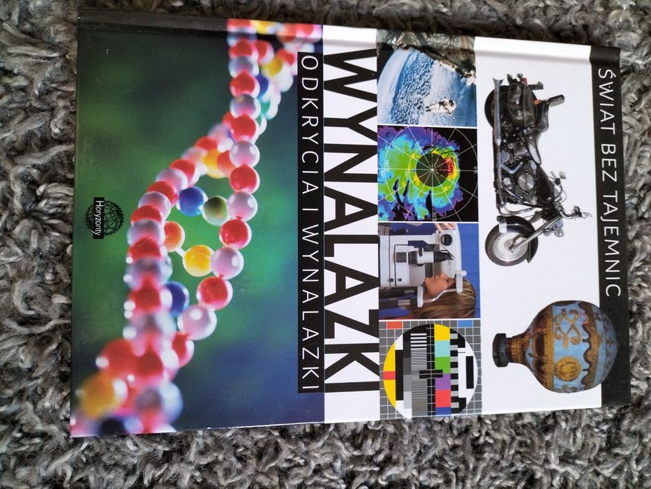 Książka odkrycia i wynalazki