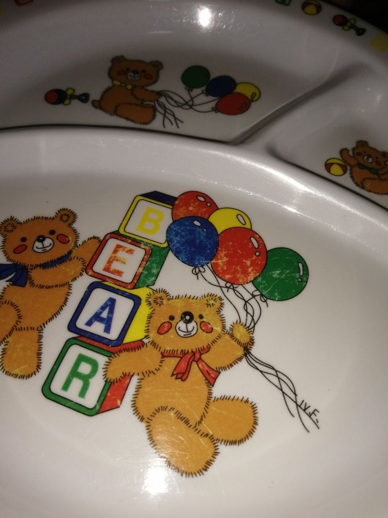 Порционная тарелка тарілка порціонна посуд для діток
