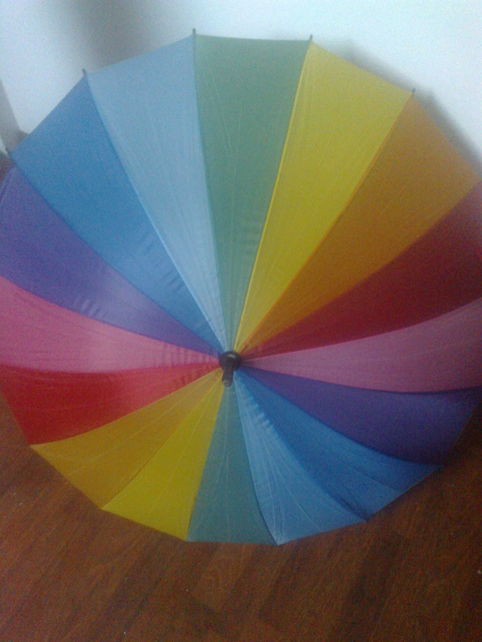Parasol,parasolka kolorowa,tęczowa lgbt