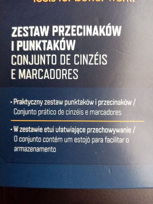 Zestaw punktaków i przecinaków 6szt Nowe