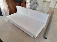 Sofa branco com cama