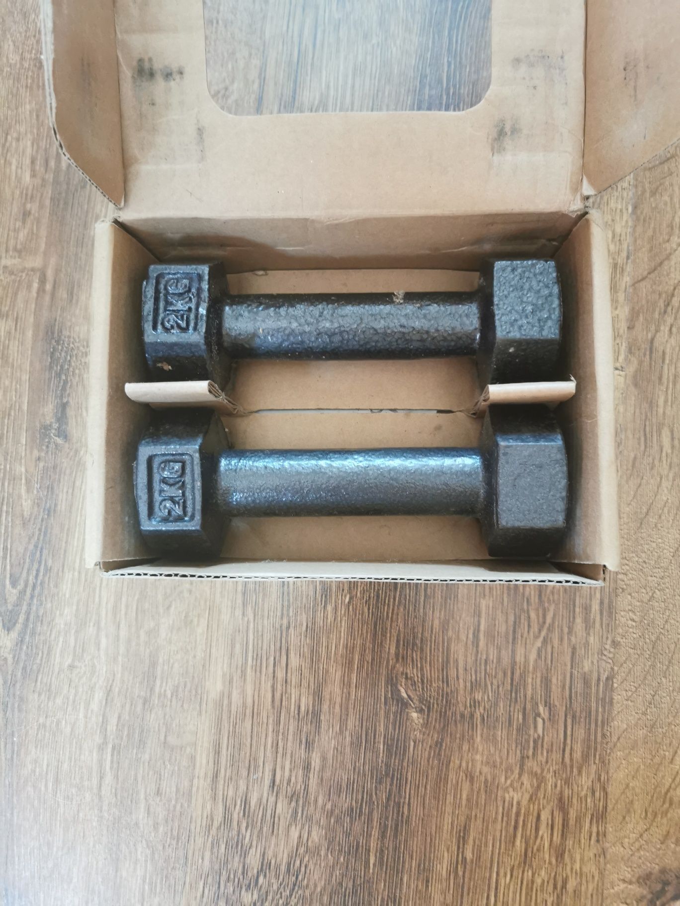 Ciężarki hantle 2x2 kg Domyos